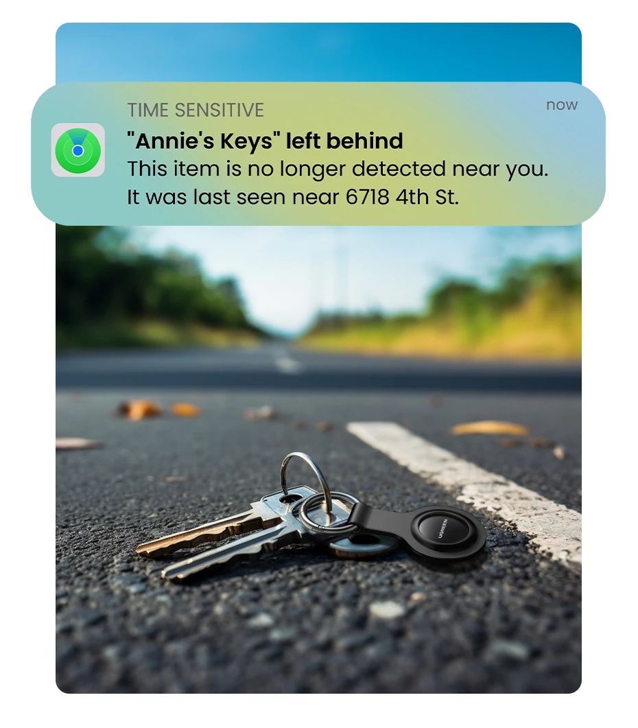 UGREEN SmartTrack Link – Apple Find My Bluetooth Tracker for Keys & Luggage